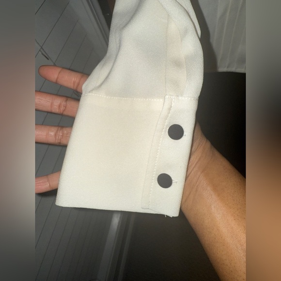 FRAME Denim Tuxedo Top  SIZE: SMALL - Picture 11 of 16